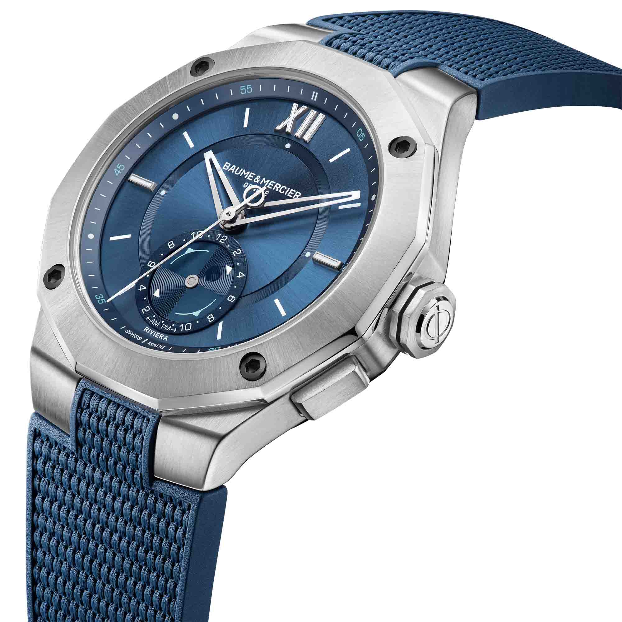 Baume Mercier Riviera Tideograph Baumatic Automatic 43 mm Stainless Steel Limited Edition Maison Birks